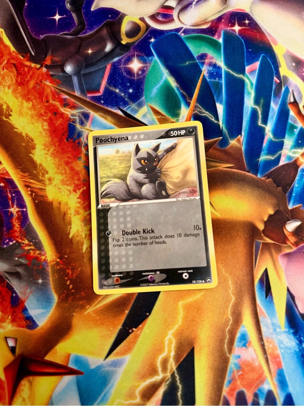 Pokemon Poochyena Ex Power Keepers Card